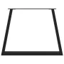 Patas mesa comedor forma V 3uds acero negro 100x(72-73,3) cm by , Table legs - Ref: Foro24-4012596, Price: 159,55 €, Discount: %