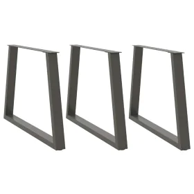 Patas para mesa comedor forma V 3uds antracita 90x(72-73,3) cm by , Table legs - Ref: Foro24-4012594, Price: 154,48 €, Discou...
