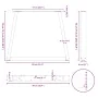 Patas para mesa comedor forma V 3uds antracita 90x(72-73,3) cm von , Tischbeine - Ref: Foro24-4012594, Preis: 154,48 €, Rabat...