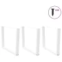 Patas mesa comedor forma V 3uds acero blanco 100x(72-73,3)cm von , Tischbeine - Ref: Foro24-4012673, Preis: 159,85 €, Rabatt: %