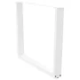 Patas mesa comedor forma V 3uds acero blanco 100x(72-73,3)cm von , Tischbeine - Ref: Foro24-4012673, Preis: 159,85 €, Rabatt: %