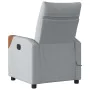 Sillón reclinable de masaje de tela gris claro by , Armchairs - Ref: Foro24-4104817, Price: 201,51 €, Discount: %
