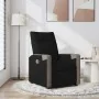 Sillón reclinable de tela negro by , Armchairs - Ref: Foro24-4104841, Price: 185,74 €, Discount: %