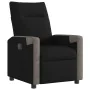 Sillón reclinable de tela negro by , Armchairs - Ref: Foro24-4104841, Price: 185,74 €, Discount: %