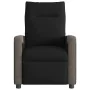 Sillón reclinable de tela negro by , Armchairs - Ref: Foro24-4104841, Price: 185,74 €, Discount: %