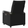 Sillón reclinable de tela negro by , Armchairs - Ref: Foro24-4104841, Price: 185,74 €, Discount: %