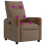 Sillón reclinable con masaje de tela marrón von , Sessel - Ref: Foro24-4104820, Preis: 213,00 €, Rabatt: %