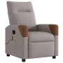 Sillón de masaje reclinable de tela gris taupé by , Armchairs - Ref: Foro24-4104822, Price: 213,18 €, Discount: %