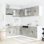 Mueble cocina Kalmar gris hormigón 11 pzas madera contrachapada von , Küchenschränke - Ref: Foro24-3314885, Preis: 674,09 €, ...