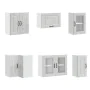 Mueble cocina Kalmar gris hormigón 11 pzas madera contrachapada von , Küchenschränke - Ref: Foro24-3314885, Preis: 674,09 €, ...