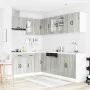 Mueble cocina Kalmar sonoma gris 11 pzas madera contrachapada de , Armarios de cocina - Ref: Foro24-3314887, Precio: 721,41 €...