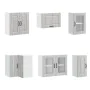 Mueble cocina Kalmar sonoma gris 11 pzas madera contrachapada de , Armarios de cocina - Ref: Foro24-3314887, Precio: 721,41 €...