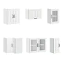 Mueble de cocina Lucca blanco 11 piezas madera contrachapada de , Armarios de cocina - Ref: Foro24-3314891, Precio: 699,49 €,...