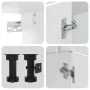 Mueble de cocina Lucca blanco 11 piezas madera contrachapada de , Armarios de cocina - Ref: Foro24-3314891, Precio: 699,49 €,...