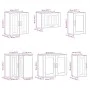 Mueble de cocina Lucca blanco 11 piezas madera contrachapada de , Armarios de cocina - Ref: Foro24-3314891, Precio: 699,49 €,...