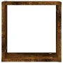 Estantes cubo de pared 2 unidades roble ahumado 30x15x30 cm de , Estantes y estanterías - Ref: Foro24-815879, Precio: 23,56 €...