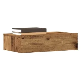 Mesilla de noche de madera antigua 60x35cm madera de ingeniería by , Nightstands - Ref: Foro24-3329159, Price: 39,00 €, Disco...