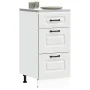 Mueble bajo de cocina Kalmar madera de ingeniería blanca von , Küchenschränke - Ref: Foro24-854240, Preis: 100,43 €, Rabatt: %
