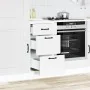 Mueble bajo de cocina Kalmar madera de ingeniería blanca von , Küchenschränke - Ref: Foro24-854240, Preis: 100,43 €, Rabatt: %