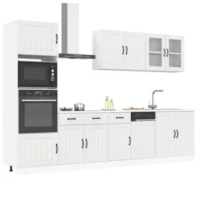 Mueble cocina Kalmar blanco de alto brillo 7 pzas von , Küchenschränke - Ref: Foro24-3314743, Preis: 685,24 €, Rabatt: %