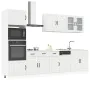 Mueble cocina Kalmar blanco de alto brillo 7 pzas von , Küchenschränke - Ref: Foro24-3314743, Preis: 685,24 €, Rabatt: %