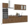 Mueble cocina Kalmar roble marrón 7 pzas madera contrachapada von , Küchenschränke - Ref: Foro24-3314748, Preis: 620,14 €, Ra...