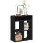 Estantería madera ingeniería negra 66x31x80 cm von , Bücherregale und Regale - Ref: Foro24-860293, Preis: 59,98 €, Rabatt: %