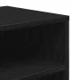 Estantería madera ingeniería negra 66x31x80 cm von , Bücherregale und Regale - Ref: Foro24-860293, Preis: 59,98 €, Rabatt: %