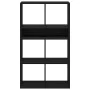Estantería madera ingeniería negra 66x31x112 cm von , Bücherregale und Regale - Ref: Foro24-860302, Preis: 76,42 €, Rabatt: %