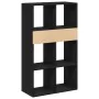 Estantería madera ingeniería negra 66x31x112 cm von , Bücherregale und Regale - Ref: Foro24-860302, Preis: 76,42 €, Rabatt: %