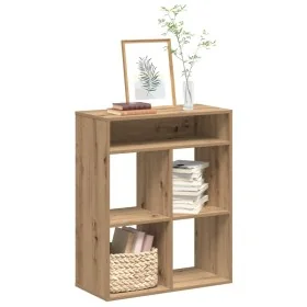 Armario libros madera ingeniería roble artisan 66x31x80 cm by , Bookcases and shelves - Ref: Foro24-860300, Price: 60,16 €, D...