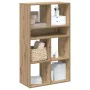 Estantería de madera ingeniería roble artisan 66x31x112 cm by , Bookcases and shelves - Ref: Foro24-860309, Price: 79,29 €, D...