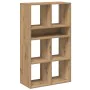 Estantería de madera ingeniería roble artisan 66x31x112 cm by , Bookcases and shelves - Ref: Foro24-860309, Price: 79,29 €, D...