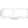 Lona transparente con ojales polietileno 1x5 m by , Waterproof tarpaulins - Ref: Foro24-4018498, Price: 18,96 €, Discount: %