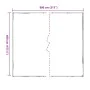 Lona transparente con ojales polietileno 4x8 m by , Waterproof tarpaulins - Ref: Foro24-4018521, Price: 62,90 €, Discount: %