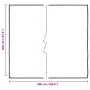 Lona transparente con ojales polietileno 4x5 m by , Waterproof tarpaulins - Ref: Foro24-4018563, Price: 40,58 €, Discount: %