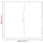 Lona transparente con ojales polietileno 8x12 m von , Wasserdichte Planen - Ref: Foro24-4018535, Preis: 139,26 €, Rabatt: %