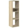 Estantería madera de ingeniería color roble sonoma 34x31x112 cm de , Librerías y estanterías - Ref: Foro24-860285, Precio: 56...