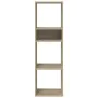 Estantería madera de ingeniería color roble sonoma 34x31x112 cm de , Librerías y estanterías - Ref: Foro24-860285, Precio: 56...