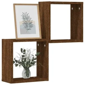 Estantes cubo de pared 2 unidades roble marrón 30x15x30 cm von , Regale und Regale - Ref: Foro24-815885, Preis: 23,28 €, Raba...