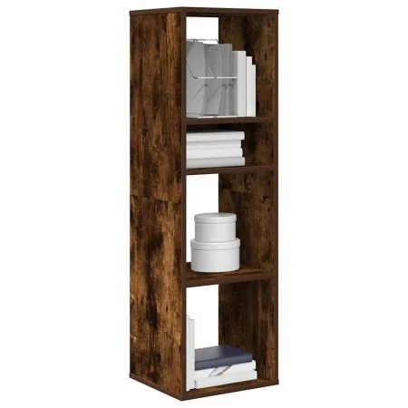Estantería madera ingeniería color roble ahumado 34x31x112 cm von , Bücherregale und Regale - Ref: Foro24-860287, Preis: 56,0...