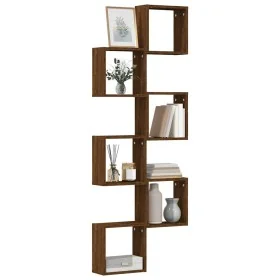 Estantes cubo de pared 6 unidades roble marrón 30x15x30 cm von , Regale und Regale - Ref: Foro24-815887, Preis: 46,48 €, Raba...