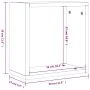 Estantes cubo de pared 6 unidades roble marrón 30x15x30 cm by , Shelves and shelves - Ref: Foro24-815887, Price: 46,48 €, Dis...