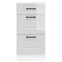 Mueble bajo cocina Kalmar madera ingeniería blanca alto brillo de , Armarios de cocina - Ref: Foro24-854242, Precio: 107,50 €...