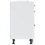 Mueble bajo cocina Kalmar madera ingeniería blanca alto brillo de , Armarios de cocina - Ref: Foro24-854242, Precio: 107,50 €...