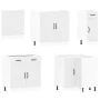 Mueble de cocina Lucca blanco 11 piezas madera contrachapada von , Küchenschränke - Ref: Foro24-3314921, Preis: 720,70 €, Rab...