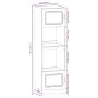 Mueble cocina Kalmar roble ahumado 7 pzas madera contrachapada by , Kitchen cabinets - Ref: Foro24-3314736, Price: 622,24 €, ...