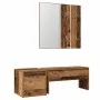 Juego de muebles de recibidor madera ingeniería madera antigua by , Benches for halls and storage - Ref: Foro24-3329171, Pric...