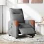 Sillón reclinable de masaje eléctrico tela gris oscuro by , Armchairs - Ref: Foro24-3323999, Price: 257,15 €, Discount: %