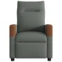 Sillón reclinable de masaje eléctrico tela gris oscuro by , Armchairs - Ref: Foro24-3323999, Price: 257,15 €, Discount: %
